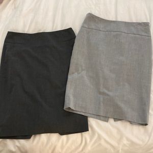 Pair of pencil skirts